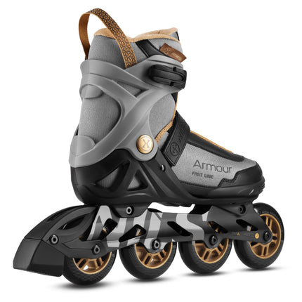 Inline Skates Size 42, Dark Gray, ABEC-7, Brake