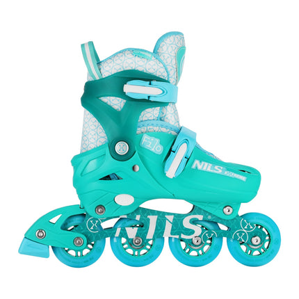 Inline Skates, Turquoise, Size M (34-37)