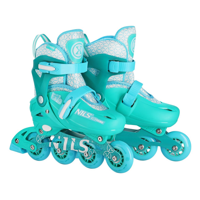 Inline Skates, Turquoise, Size M (34-37)