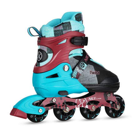 Inline Skates, Twist Blue, Size L (39-42)