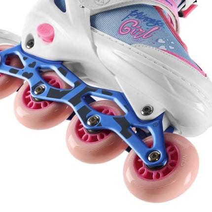 Inline Skates, White, Size L (39-42)
