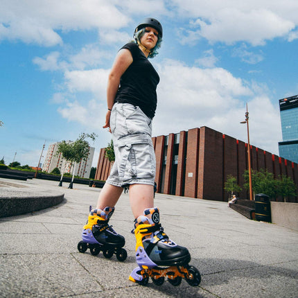 Inline Skates, Yellow, Size L (39-42)