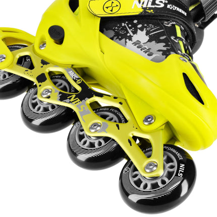 Inline Skates, Yellow, Size M (35-38)
