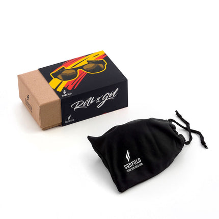 InnovaGoods Beer Dispenser and 2 Sunfold Roll-Up Sunglasses, Spain Black