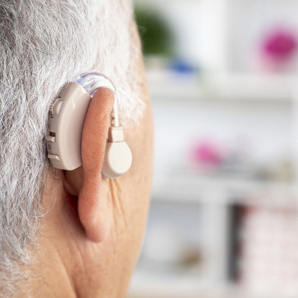 InnovaGoods Behind-the-Ear Hearing Amplifier, Pack of 2, Adjustable Volume