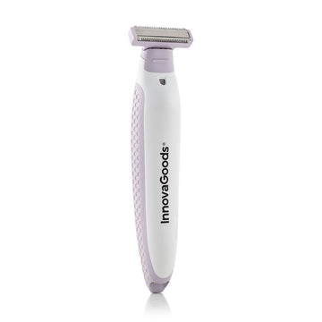 InnovaGoods Silskin Rechargeable Ladies' Shaver, LED Light, Cordless, 300 mAh