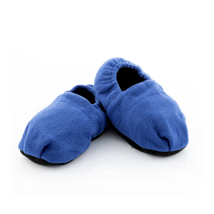 InnovaGoods Single Sleeved Blanket and Microwavable Slippers, Central Pocket