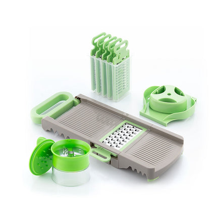 InnovaGoods Spiral Slicer and 6-in-1 Mandolin Grater Pack, Foldable
