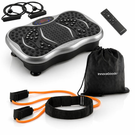 InnovaGoods Vibration Platform and Glute Band Belt, Speaker, Remote Control