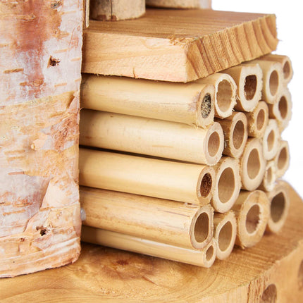 Insect Hotel for Bees with Green Roof