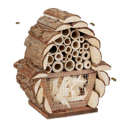 Insect hotel bees