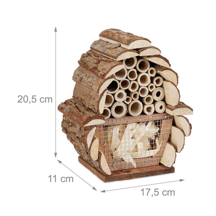 Insect hotel bees