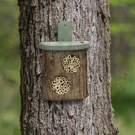 Insect hotel with separate nesting holes