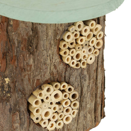 Insect hotel with separate nesting holes