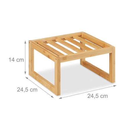 Insert for cabinets in bamboo
