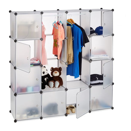 Insert system for wardrobe 12 compartments