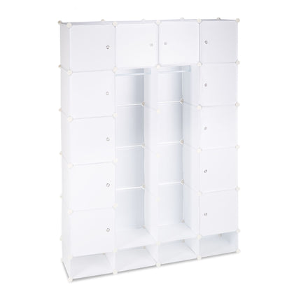 Insert system for wardrobe 18 compartments