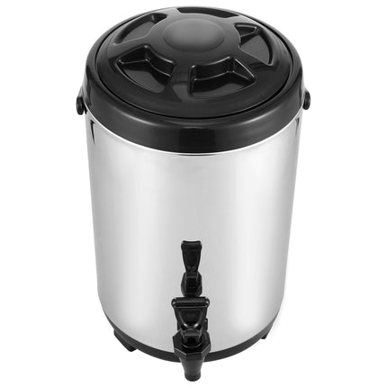 Insulated Beverage Dispenser, 2 Gallon, Stainless, Spigot