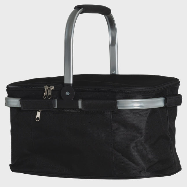 Insulated Picnic Bag, 30L, Foldable, Dual Zippers