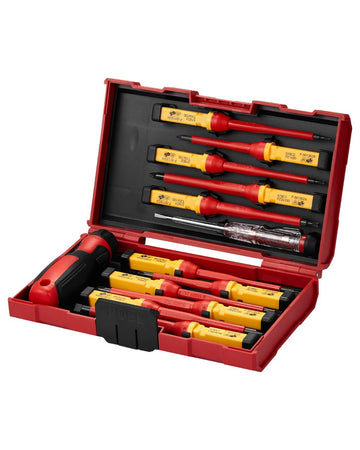Insulated Screwdriver Set, 13-Piece, 1000V Magnetic Tips