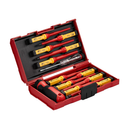 Insulated Screwdriver Set, 13-Piece, 1000V Magnetic Tips