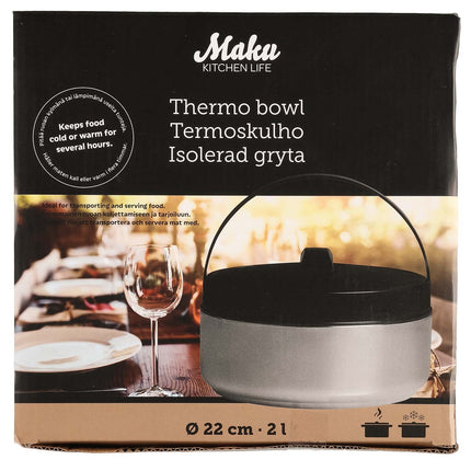 Insulated Thermos, 2L Capacity