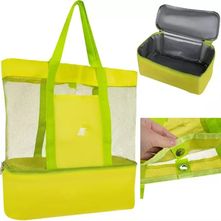Insulated beach/picnic bag