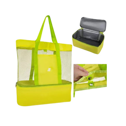 Insulated beach/picnic bag