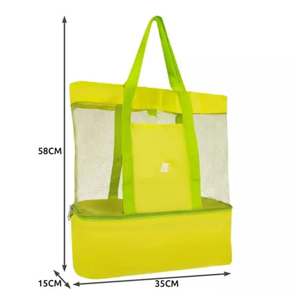 Insulated beach/picnic bag