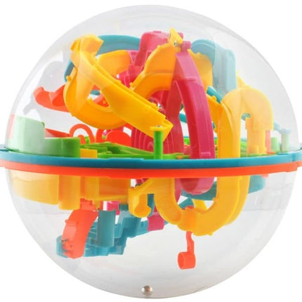 Intelligent ball - 3D maze (138 obstacles)