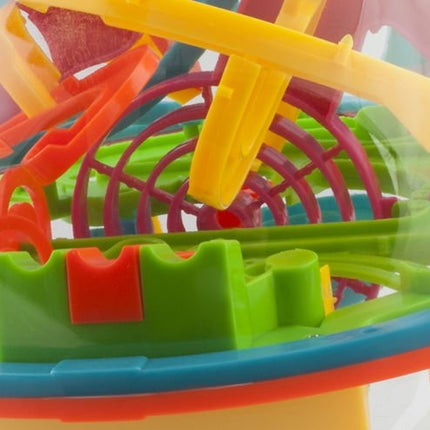 Intelligent ball - 3D maze (138 obstacles)