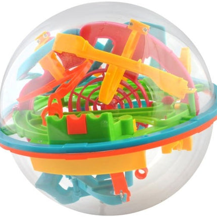 Intelligent ball - 3D maze (138 obstacles)