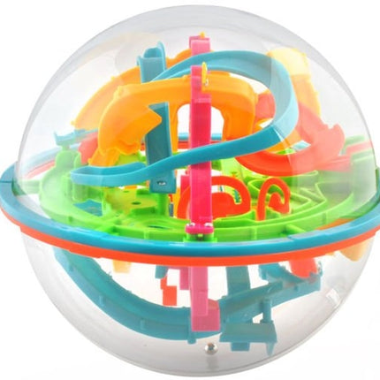 Intelligent ball - 3D maze (138 obstacles)