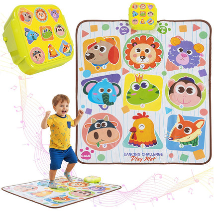 Interactive Dance Mat for Kids, 82x65cm, 4 Modes