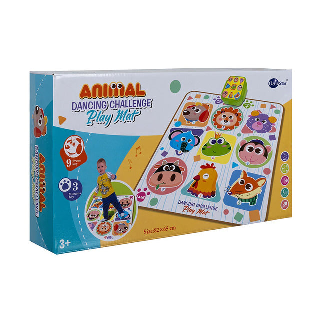 Interactive Dance Mat for Kids, 82x65cm, 4 Modes