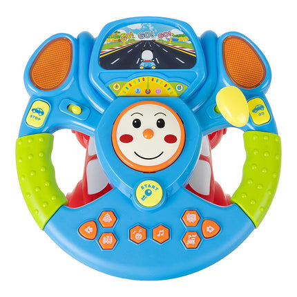 Interactive Kids Steering Wheel with Lights & Sounds