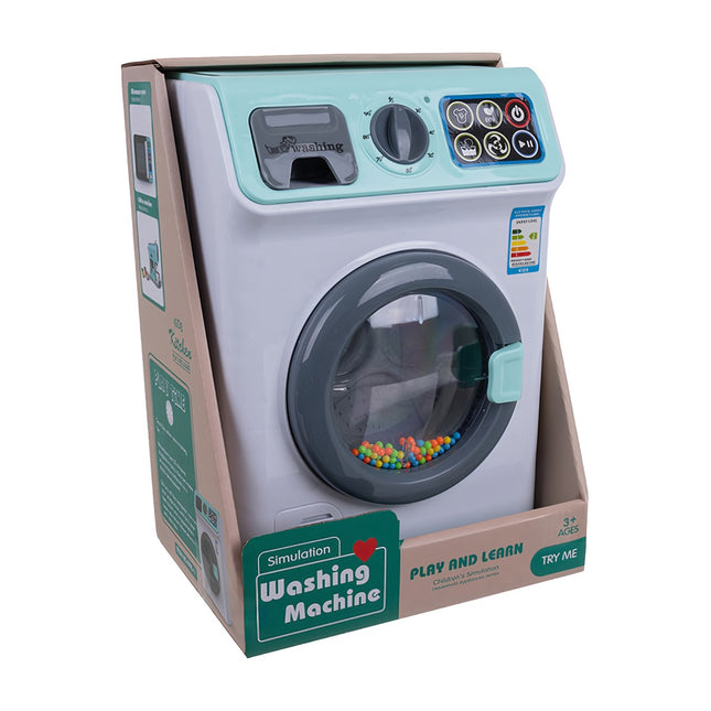 Interactive Kids Washing Machine Toy, Sound & Touch Panel