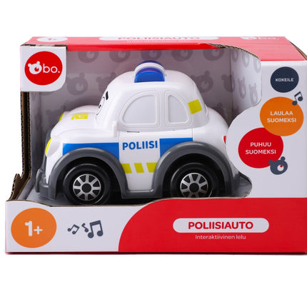 Interactive Police Car Toy for Kids, Lights and Sounds
