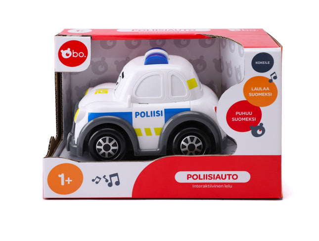 Interactive Police Car Toy for Kids, Lights and Sounds