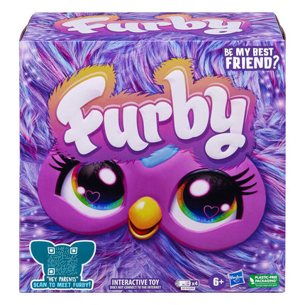 Interactive Purple Furby Toy for Kids, Battery Operated