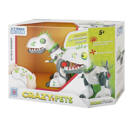 Interactive Robot Dino Toy for Pets, Fun and Engaging