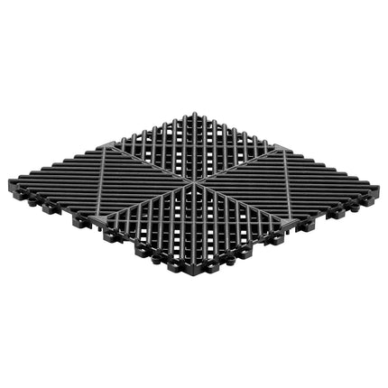 Interlocking Drainage Floor Tiles, PP, 310 mm, 50 Pack