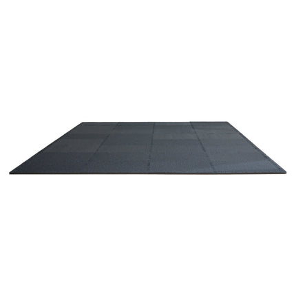 Interlocking Gym Floor Mats, 0.56 In, 100 Sq Ft