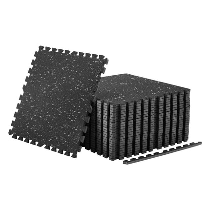 Interlocking Gym Floor Mats, 24-Pack, 14mm EVA Foam Tiles