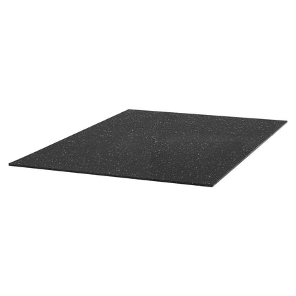 Interlocking Gym Floor Mats, 6-Pack, 24x24 in, 14 mm