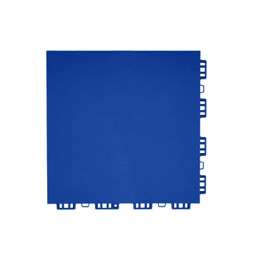 Interlocking Hockey Training Tiles, 12x12 in, 8 Pack, Blue
