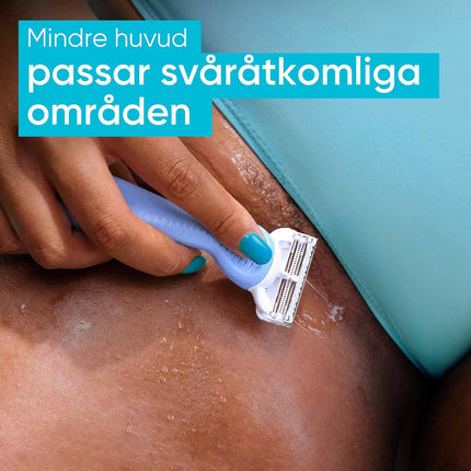 Intimate Razor with Blade for Sensitive Areas, Aloe-Infused