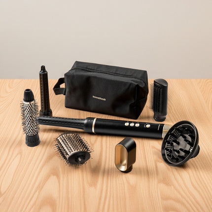 Ionic Air Dryer & Styler Brush with Coanda, 7 Attachments