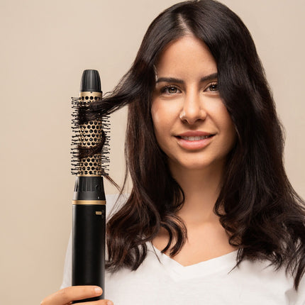 Ionic Air Dryer & Styler Brush with Coanda, 7 Attachments