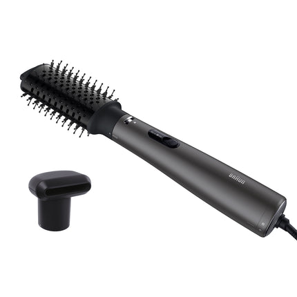 Ionic Hot Air Brush Styler 800W, 2 Attachments